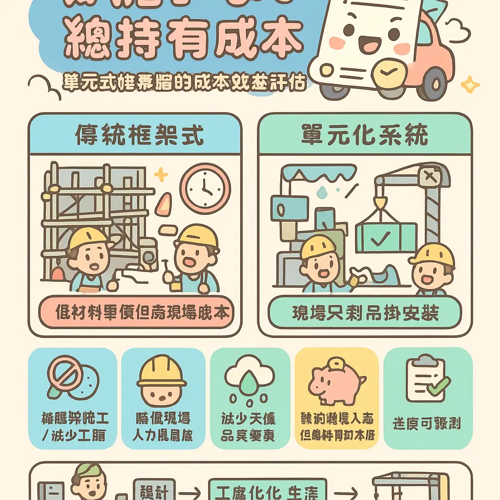 單元式帷幕牆 - 複合式系統