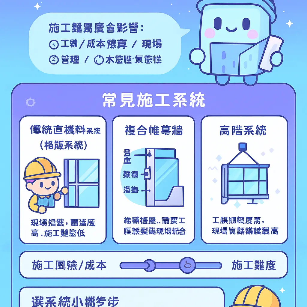 帷幕牆種類 - 複合帷幕牆