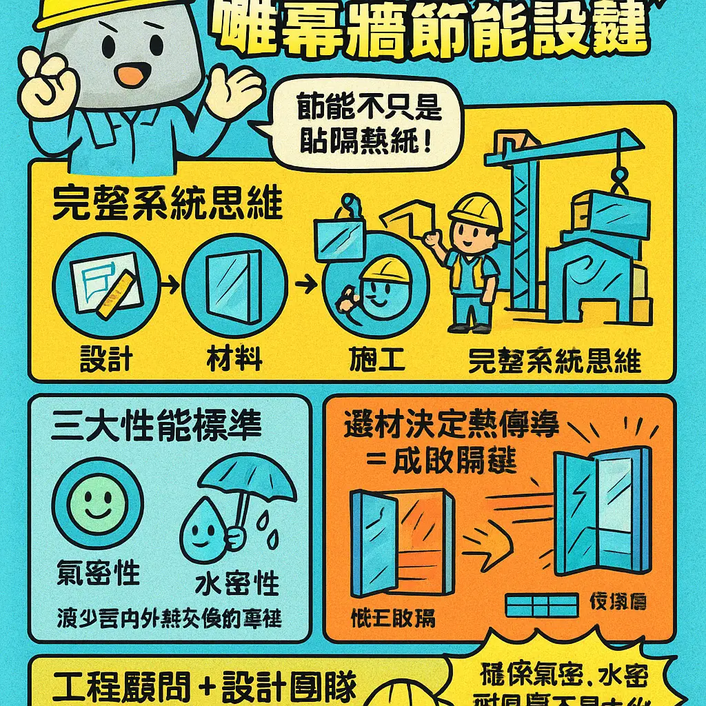 帷幕牆設計 - 磐頤機構