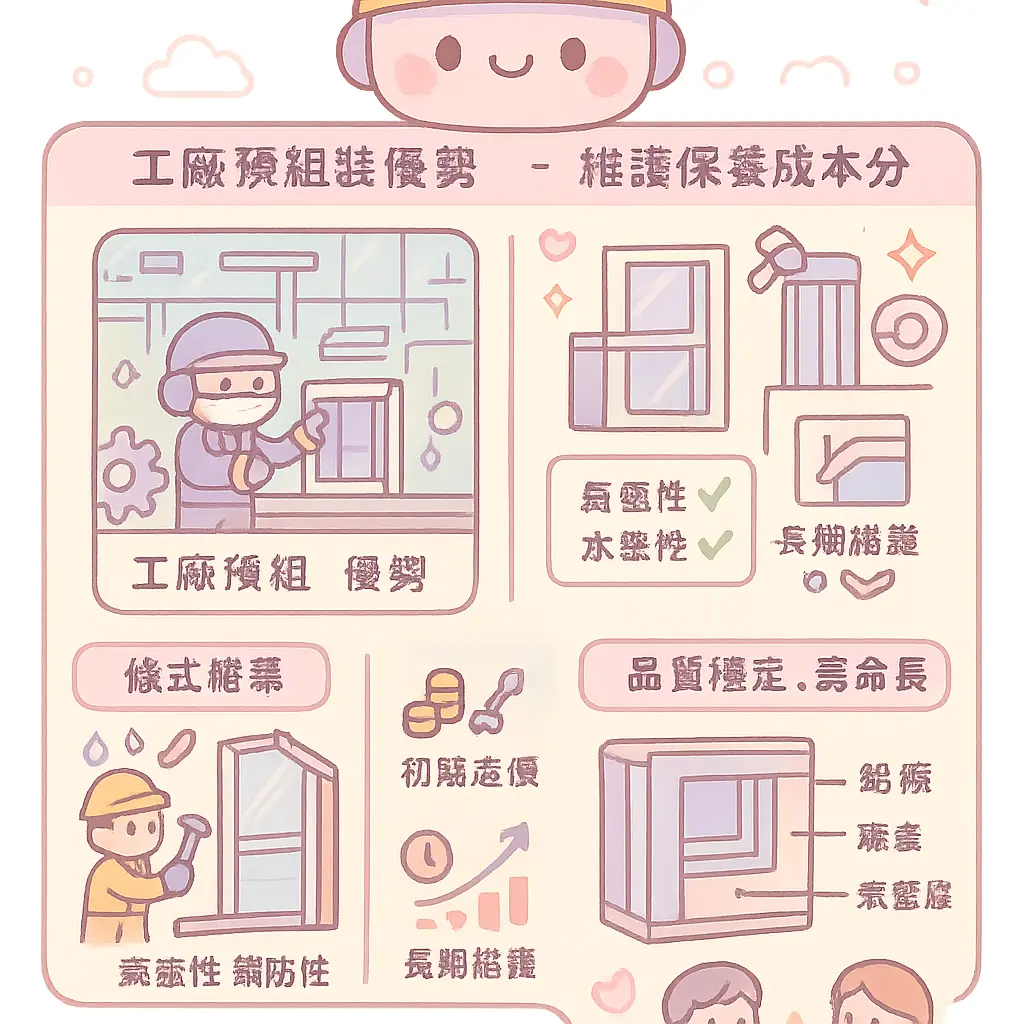 單元式帷幕牆 - 條式帷幕